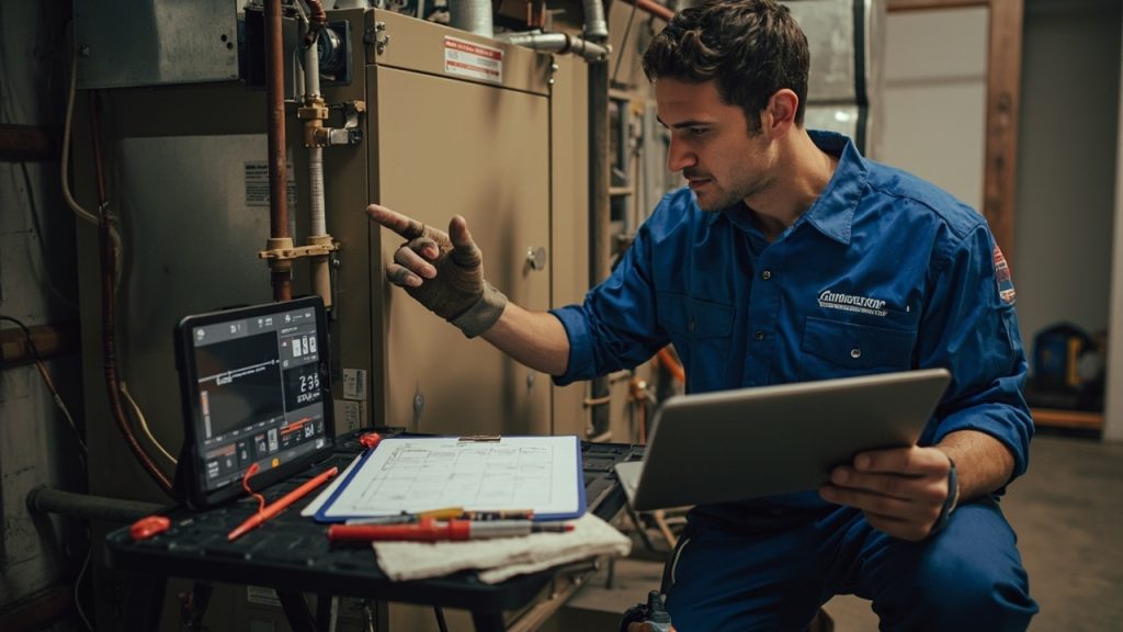 Furnace Maintenance Checklist in Dallas TX 75202