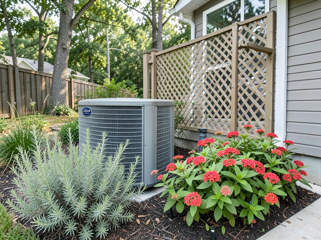 How to landscape around your ac unit without killi