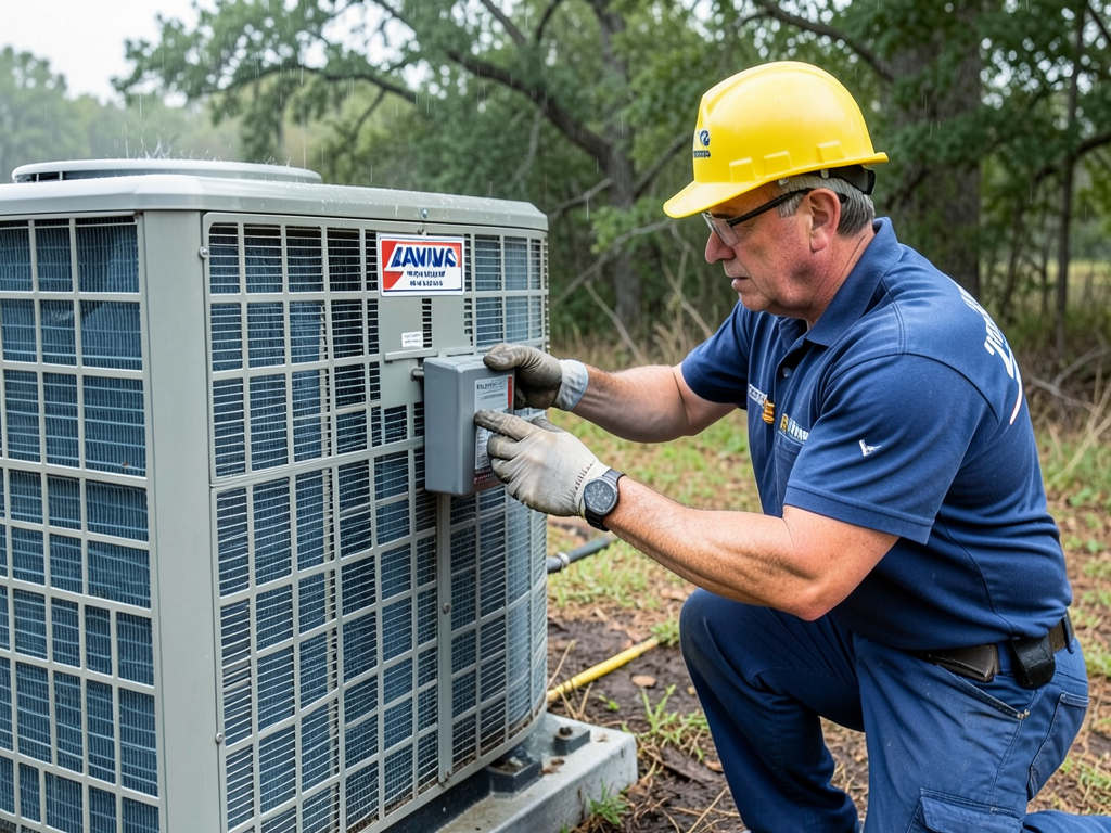 Selecting a Backup Power Solution to Keep Your AC Running in Red Oak During Storms