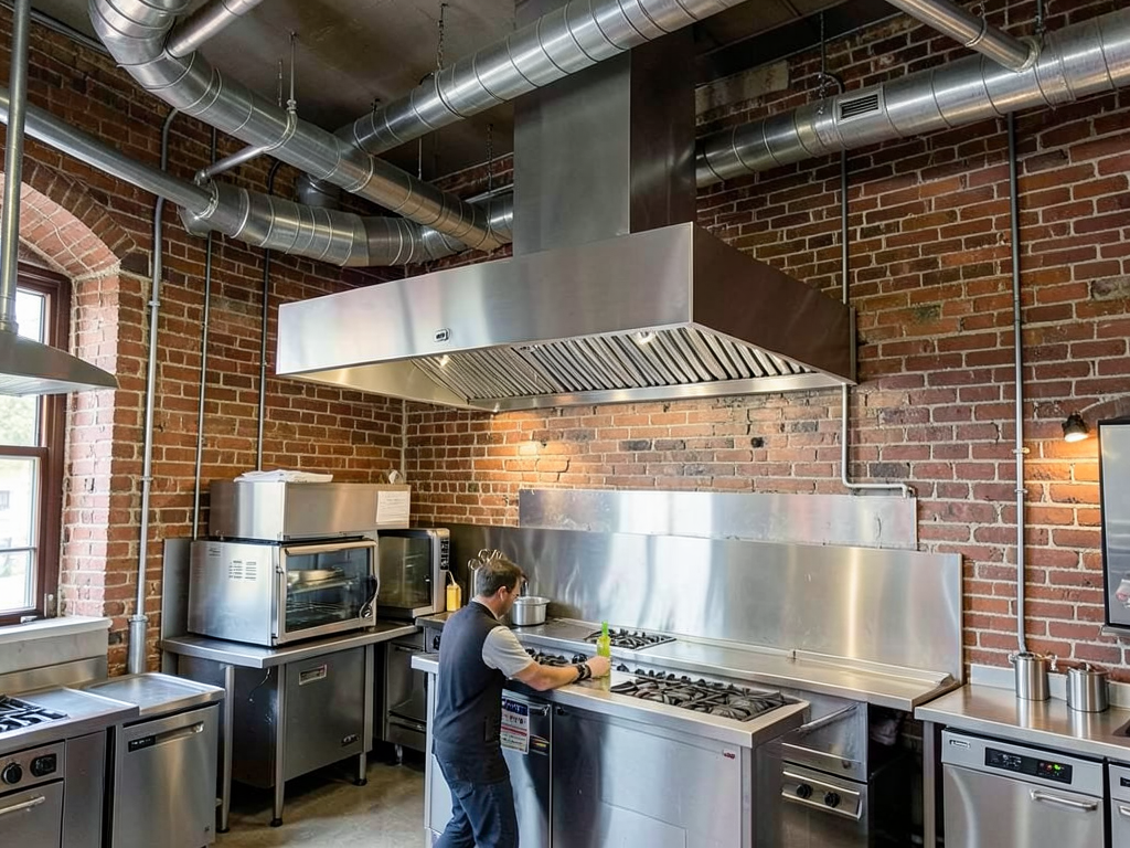 Specialized kitchen ventilation and ac needs for d