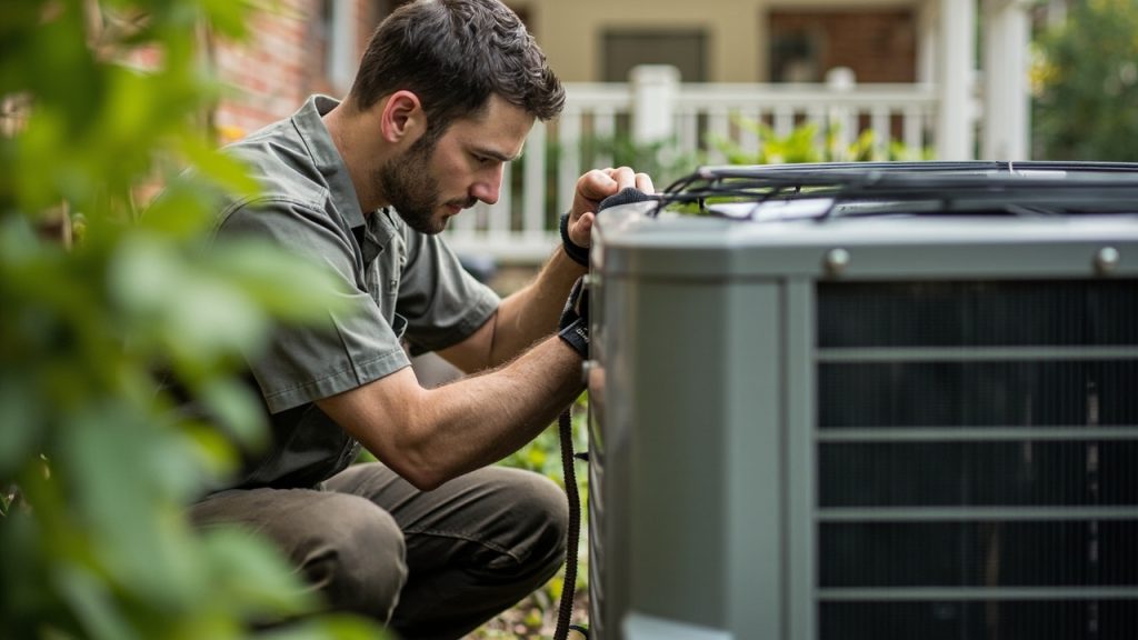 Who to call for same day ac service in university